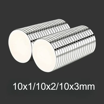 10 x 1/10 x 2/10 x 3 mm - 20/50/100 Stück runde Kühlschrankmagnete, weit verbreitet in Büros, DIY-Whiteboard