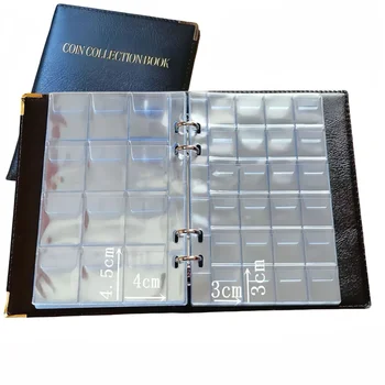 10/20 Seiten Münzaufbewahrung, 120/360 Münzsammelalbum zur Münzaufbewahrung und Sammlung, Loseblatt-Album