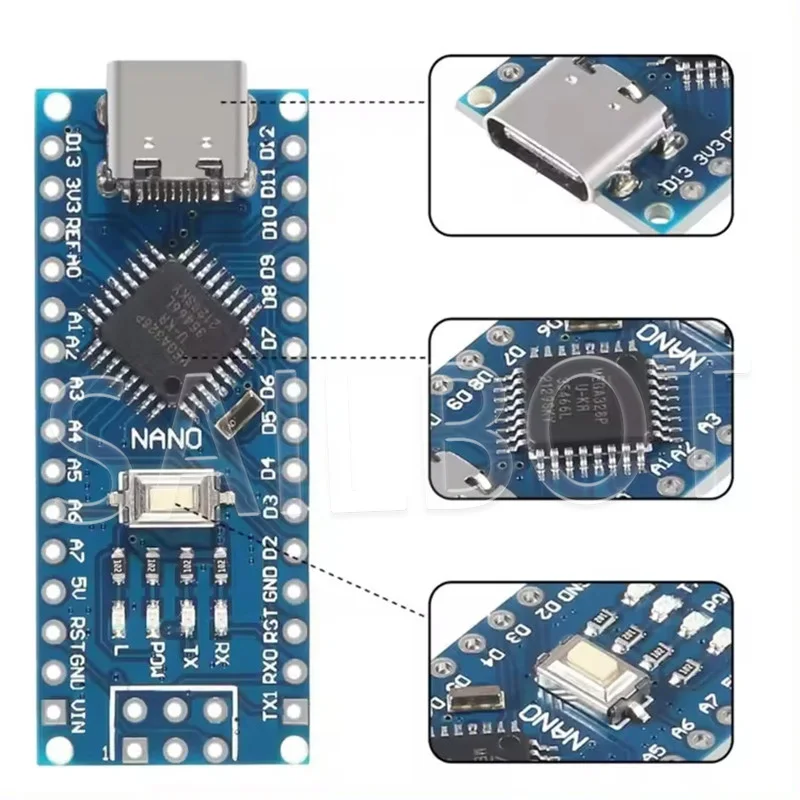 10-1PCS Nano 3.0 Mit dem Bootloader-kompatiblen Controller – Bild 2
