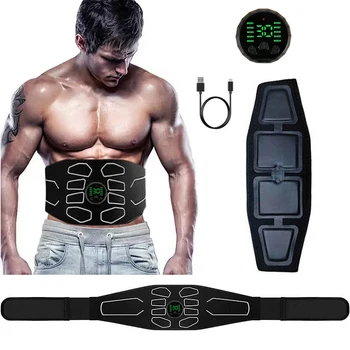 EMS Bauch Toning Gürtel Elektrische Muskel Stimulation Muskel Toner Tragbare Fitness Massager Taille Trainer