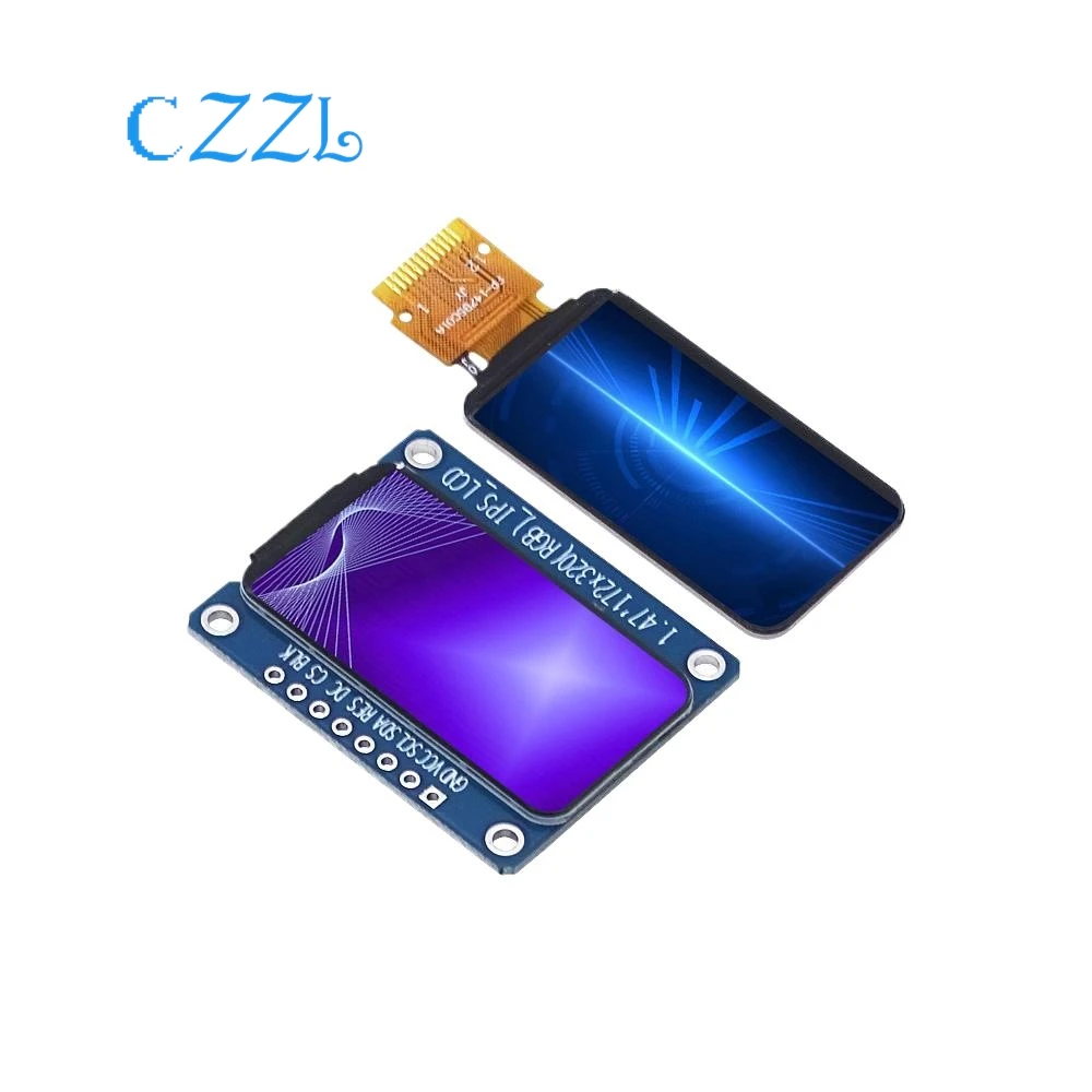 HD 1,47-Zoll-LCD-Anzeigemodul TFT IPS 172X320 ST7789-Treiber