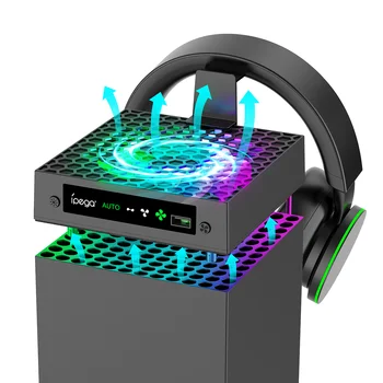IPEGA-Lüfter für Xbox Series X mit automatischer Lüftergeschwindigkeit, einstellbar über Temperatur