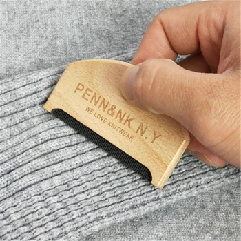 Holz Epilierer Pullover Kleidung Rasierer Stoff Kleidung Pullover Lint Remover Manuelle Tragbare Holz Lint