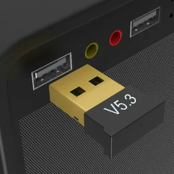 USB Bluetooth 5.3 Adapter Sender Empfänger Bluetooth V5.1 Audio Bluetooth Dongle Wireless USB Adapter für PC