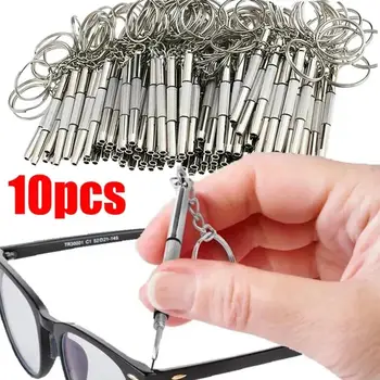 Mini 3 in1 Schraubendreher Brillen Optische Brillen Tragbare Brillen Uhr Reparatur Kit Praktische Haushalt