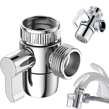 M22/M24 Schalter Wasserhahn Adapter Küche Waschbecken Splitter Umstellventil Wasserhahn Anschluss für Wc Bidet