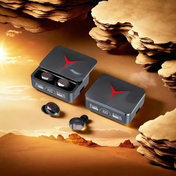 M90 Drahtlose Kopfhörer TWS Bluetooth Kopfhörer Touch Control Sport Ohrhörer Hifi Stereo Gaming Headset