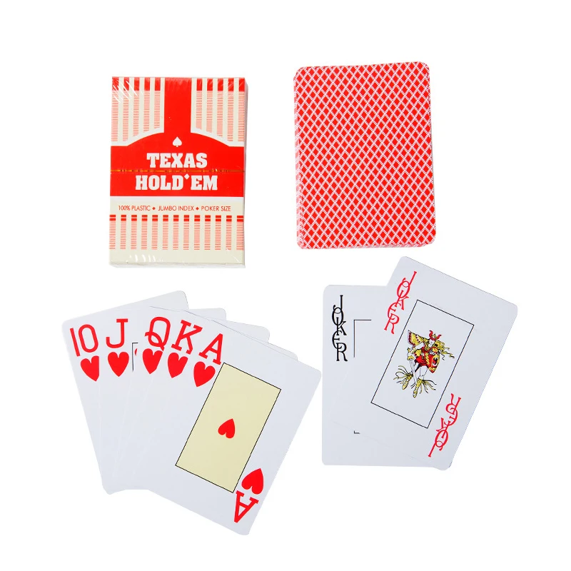 Hochwertige Poker-Kartenspiele aus Kunststoff, wasserfest und – Bild 2