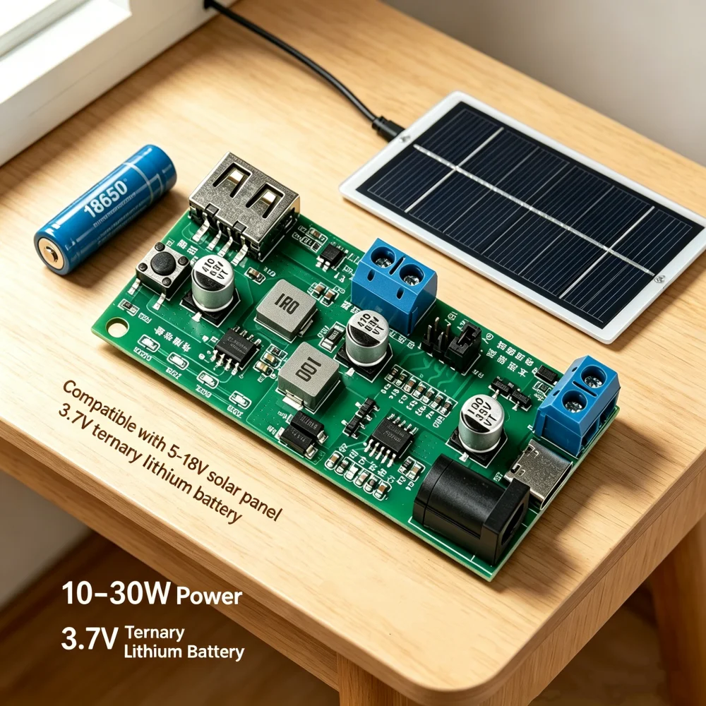 5-18V MPPT Solar-Lademodul 2,5A 10-30W Solar-Controller-Board