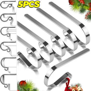 Weihnachten Kamin Sockenhalter Verstellbare Mantel Strumpf Haken Rutschfeste Strumpf Halter Aufhänger