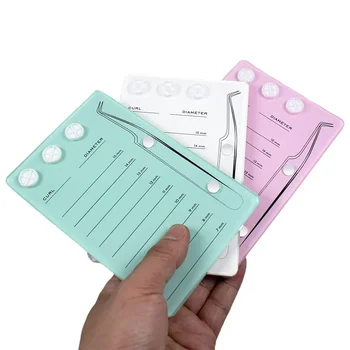 1Pcs Wimpern Halter Wimpern Verlängerung Kleber Palette Acryl Bord für Wimpern Falsche Wimpern Pad Lash