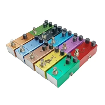 E-Gitarren-Pedal: Vintage Overdrive/US Dream/Classic Chorus/Vintage Phase/Tremolo/Analog Delay/Digital