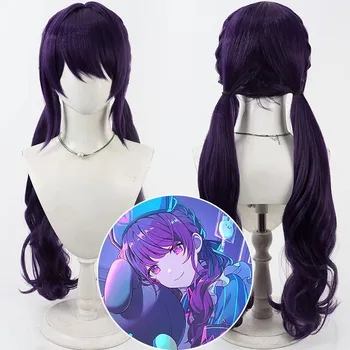Cosplay-Perücken, Asahina Mafuyu, synthetische, lange, glatte Perücke für Cosplay, flauschige Perücke für den