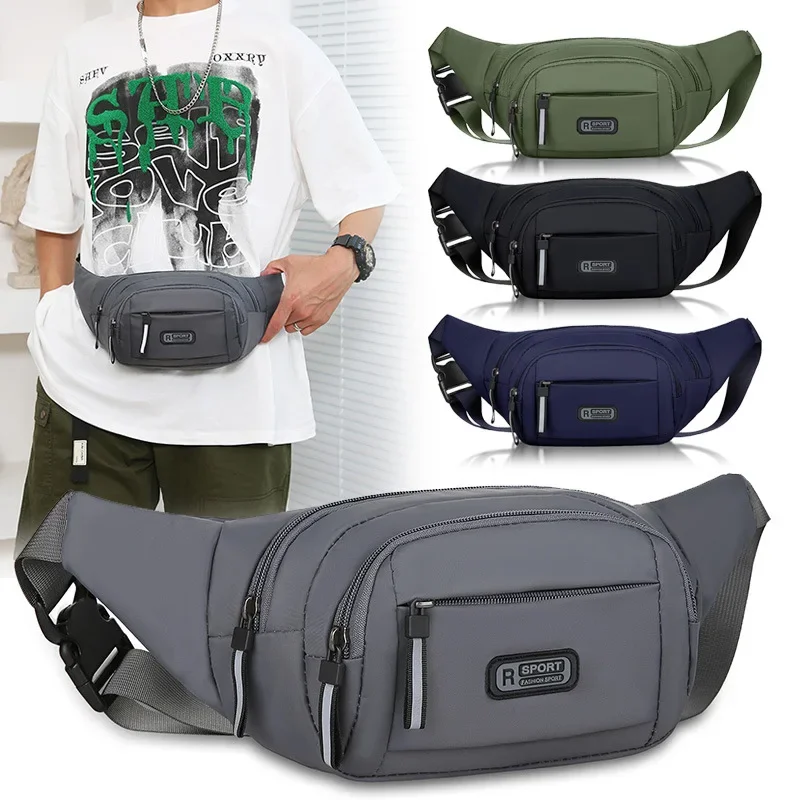 Männer Canvas Fit Waistpack Mobile Fanny Taille Packs männer