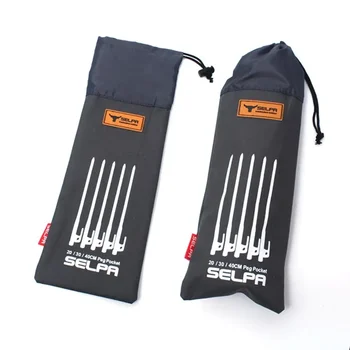 20/30/40cm Zelts tifte Beutel Multifunktion szelt Boden nägel Aufbewahrung tasche Winds eil Outdoor Travelling