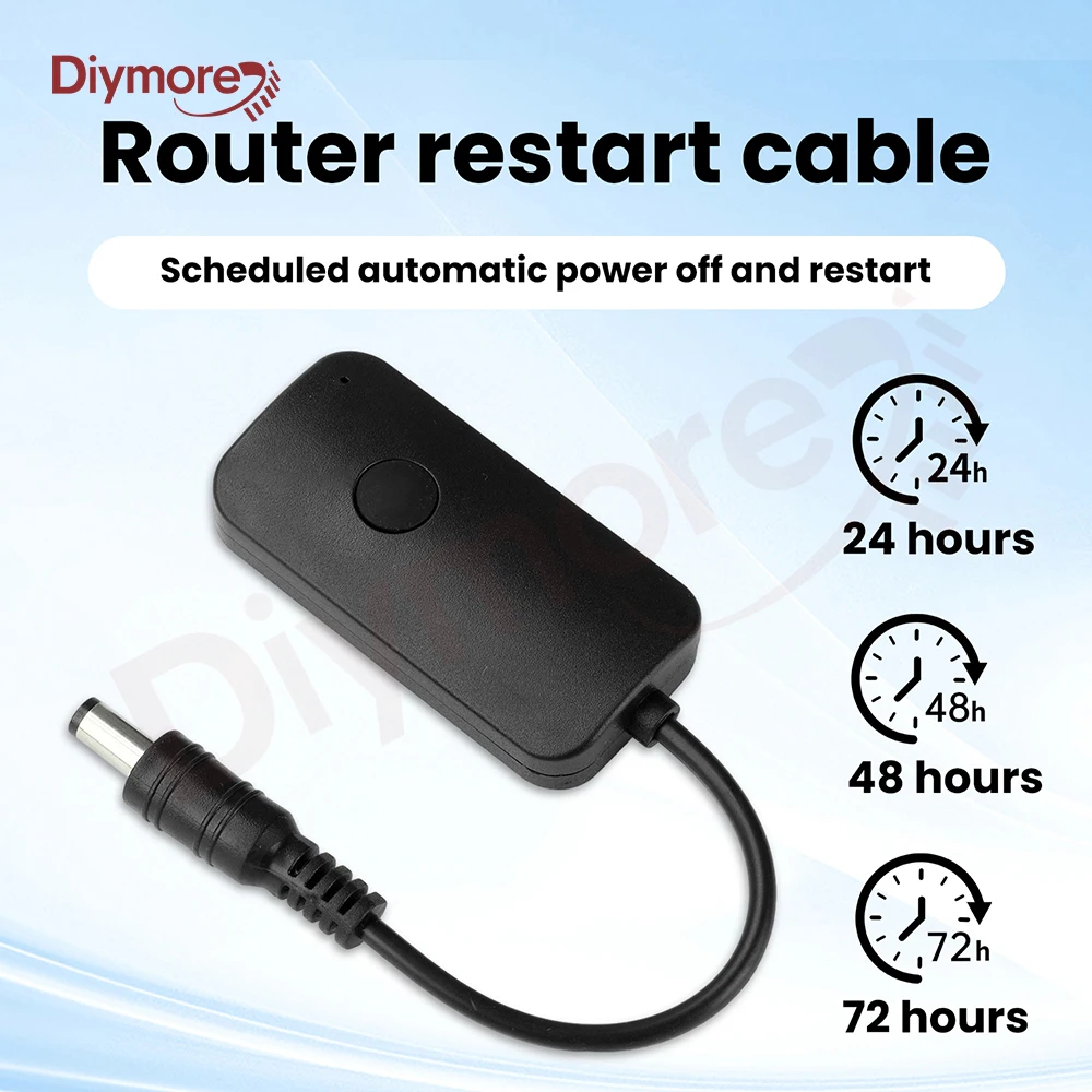 DC 9-12V Router Rebooter Reset Router Timing Neustart Modul