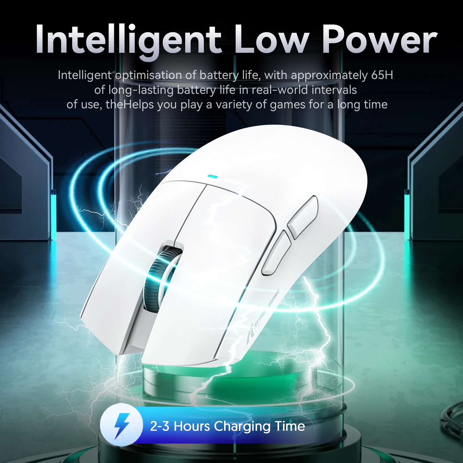 Kabellose RGB Gaming-Maus X11, Bluetooth/2,4 GHz/Kabel, mit – Bild 3