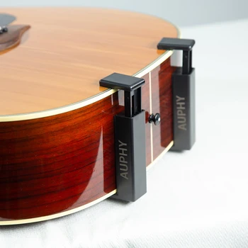Gitarrenständer, ultrakleiner Akustikgitarrenständer, tragbares Klemmdesign, verstellbar von 9 cm bis 12 cm