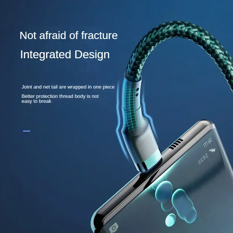 USB-C auf USB-C Kabel 120 W PD für Samsung und iPhone – Bild 2