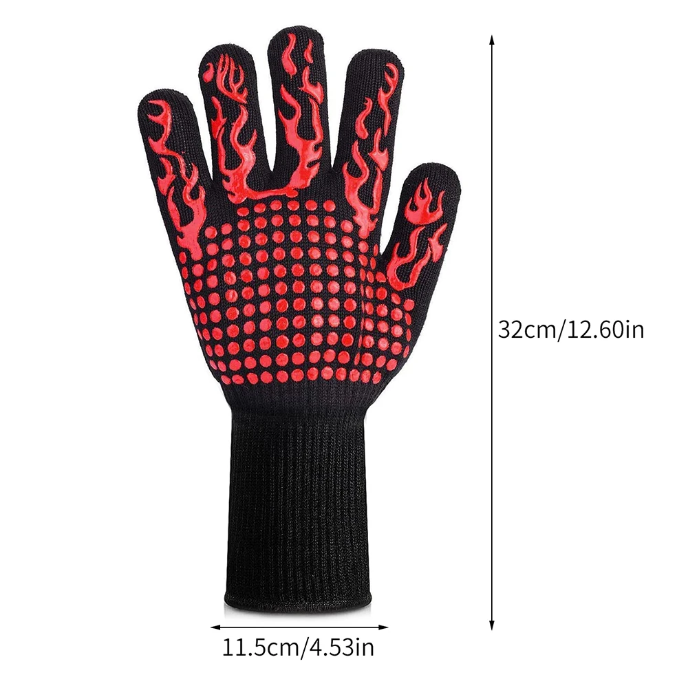 Grill handschuhe Hoch temperatur beständige Küchen – Bild 6
