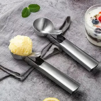 Edelstahl Dual-Purpose Eis Scoop Eis Scooper Multifunktionale Obst Scoop Küche Liefert