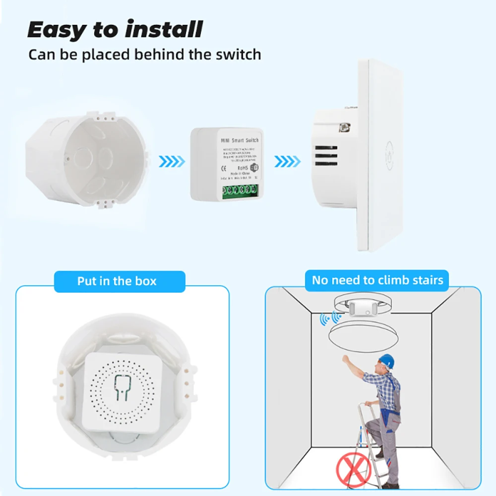 16A Tuya WiFi Smart Switch 2-Wege-Steuerung mit – Bild 5