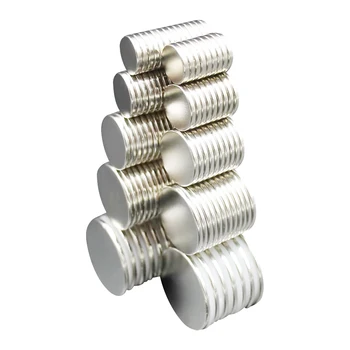Superstarker Neodym-Magnet, runde Scheibe, starker NdFeB-Magnet für Kühlschrank, Zuhause, Büro, Basteln
