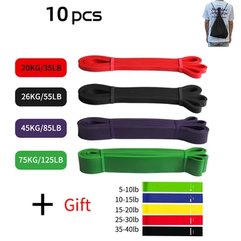 Workout Pilates Latex Widerstand Band Übung Elastische Band Für Sport Kraft Pull Up Assist Band Heavy Duty