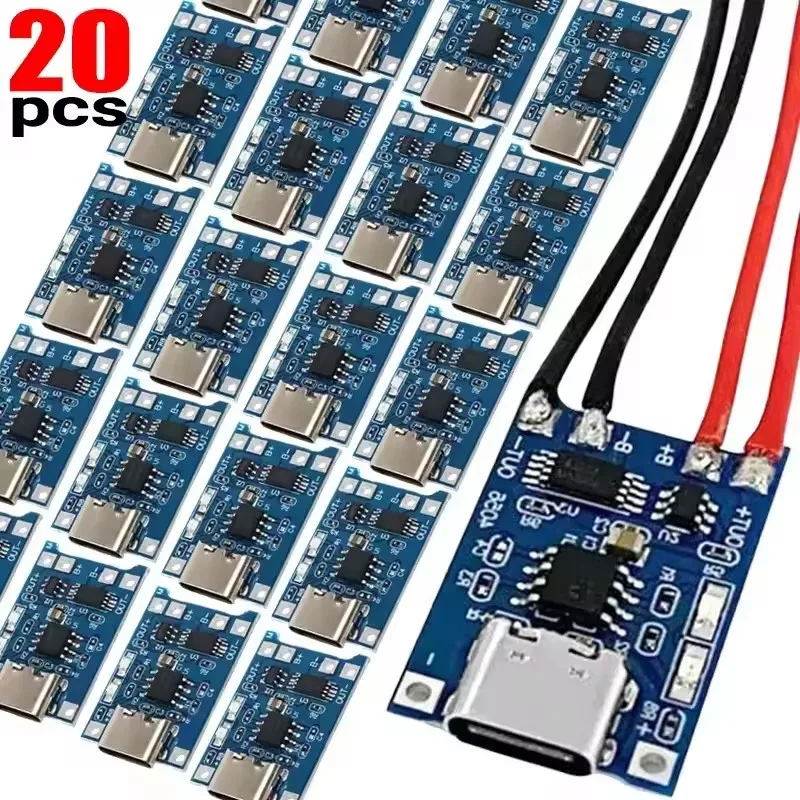 1-20 Stück Typ-C/Micro/Mini USB 5V 1A 18650 Tp4056 – Bild 2