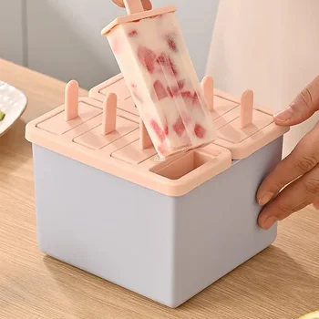Eis am Stiel/Sorbet-Form, Lebensmittelqualität, für den Haushalt, Eis am Stiel, gefrorene Eisbox