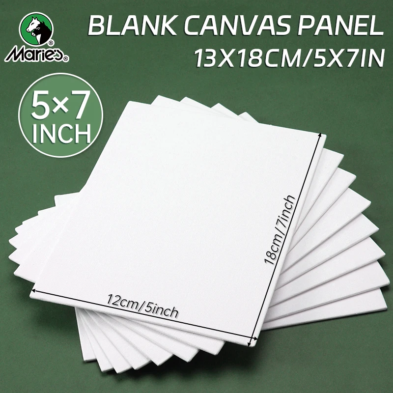 20er-Pack 5 x 7-Zoll-Leinwandbretter zum Malen, grundierte – Bild 3