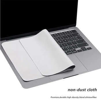 Tragbare Palm-Tastaturabdeckung, Mikrofaser-Anti-Staub-Schutzfolie, Laptop-Reinigungstuch