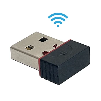 USB WIFI 6 Adapter RTL8188 Netzwerkkarte Mini USB Dongle 2,4 GHz 802.11n Signalempfang für PC Laptops Windows
