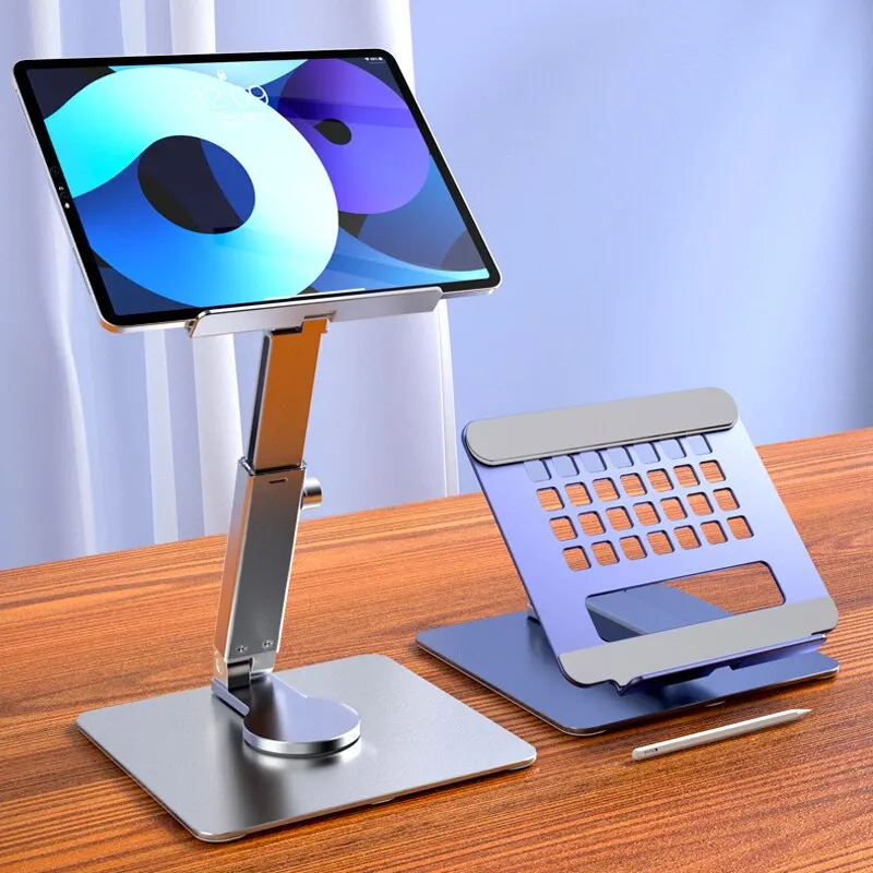 Tablet-Ständer aus Aluminium 360° ° Rotierender