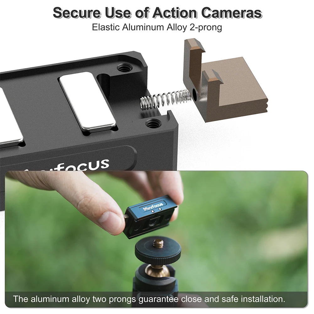 Minifocus Magnetische Adapterhalterung für Insta360 X5 X4 Ace – Bild 6