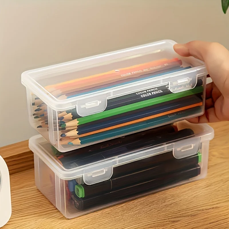 1/4 große, durchsichtige Kunststoff-Aufbewahrungsboxen mit – Bild 5