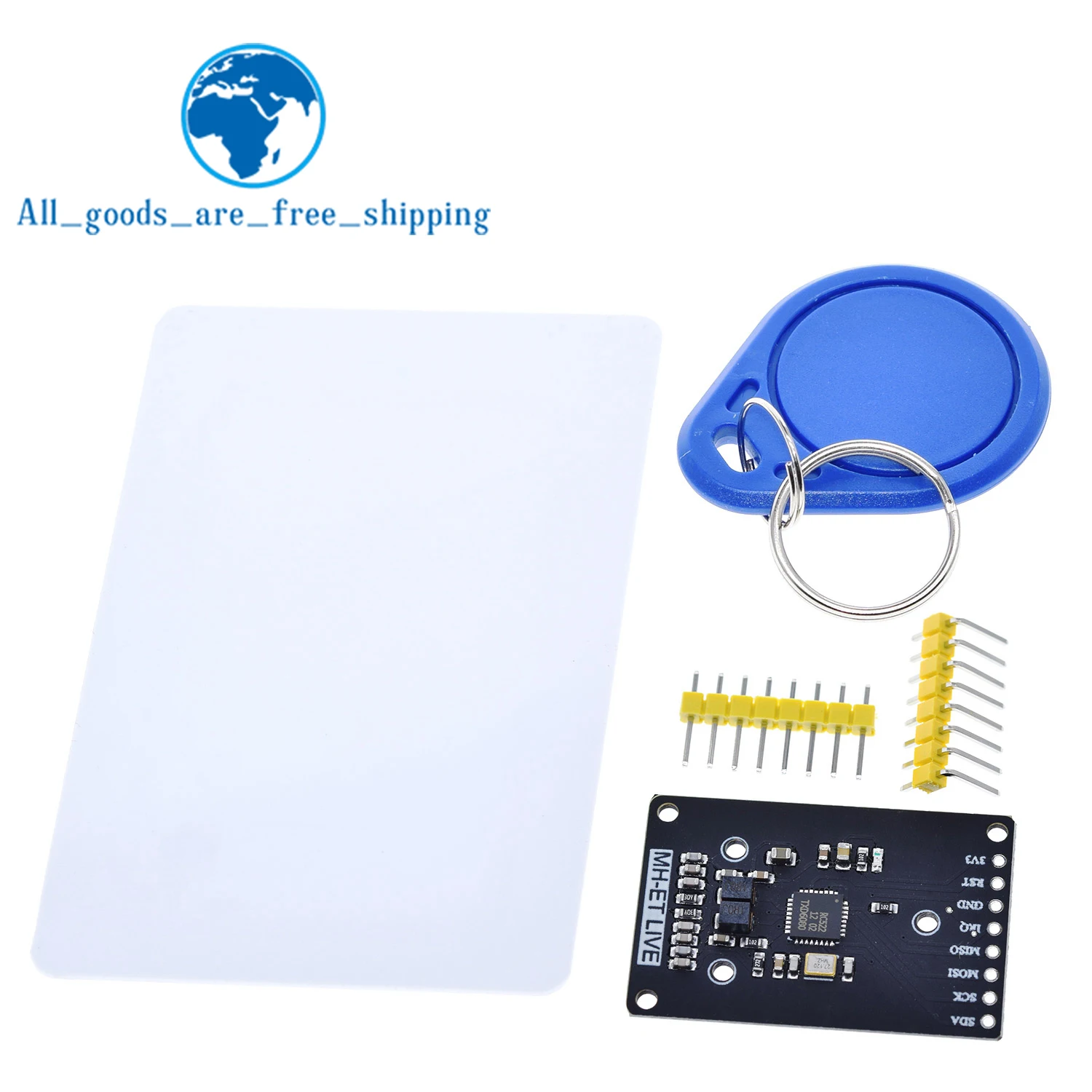 TZT 1/3PCS RFID-Modul RC522 Mini Kits S50 13,56 MHz 6cm mit – Bild 4