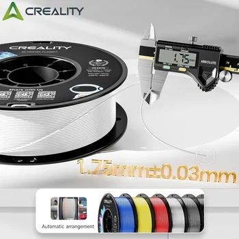 Creality CR-PETG Filament 1,75 mm Hervorragende Zähigkeit Geruchlos Ungiftig Feuchtigkeitsbeständig 1KG