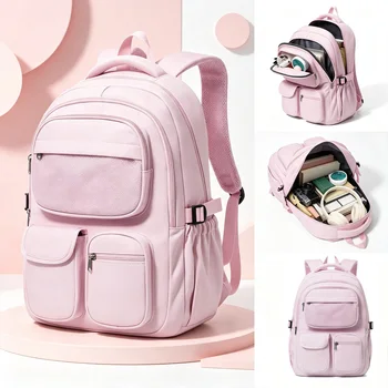 Schulrucksack für Teenager-Mädchen, Laptop-Rucksack mit großem Fassungsvermögen, Schultaschen für Mädchen