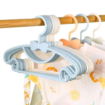 Baby Kleiderbügel Kunststoff Kinder Kleidung Lagerung Kleiderbügel für Kindergarten Kinder Kleiderbügel
