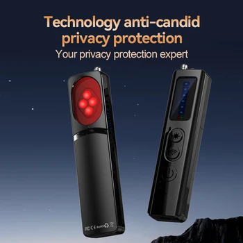 Versteckte Kamera Detektor Anti-Spion Auto GPS Tracker Abhörgerät Bug RF Wireless Alle Signal Scanner Gadget