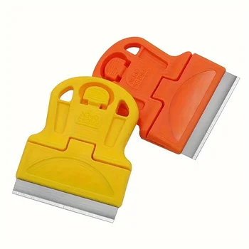 Mini-Schaber zum Abkratzen von Aufklebern, Farbe und Altkleber, Entferner für Klebstoffe von Glas