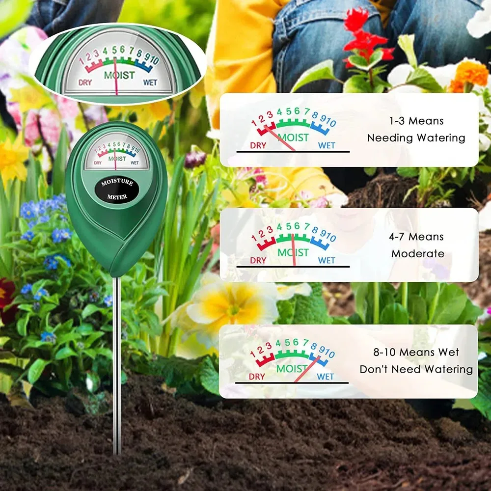 1 Stück Bodenfeuchtemessgerät, Bodenhygrometer-Sensor für die – Bild 2