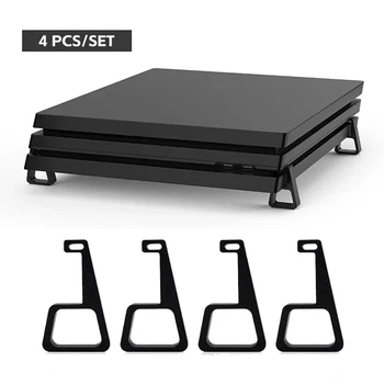 Kühlung Horizontale Halter Für PS4 Heighten Füße Halterung Stehen Für PS4 Slim Pro Montiert Ständer (4 Stück)