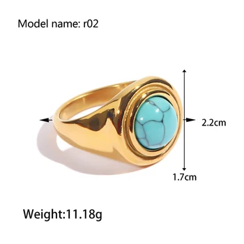 2026 Einfache Edelstahlringe für Damen, goldfarben, glatt, geometrisch, offene Ringe, Bogenringe, Diamanten