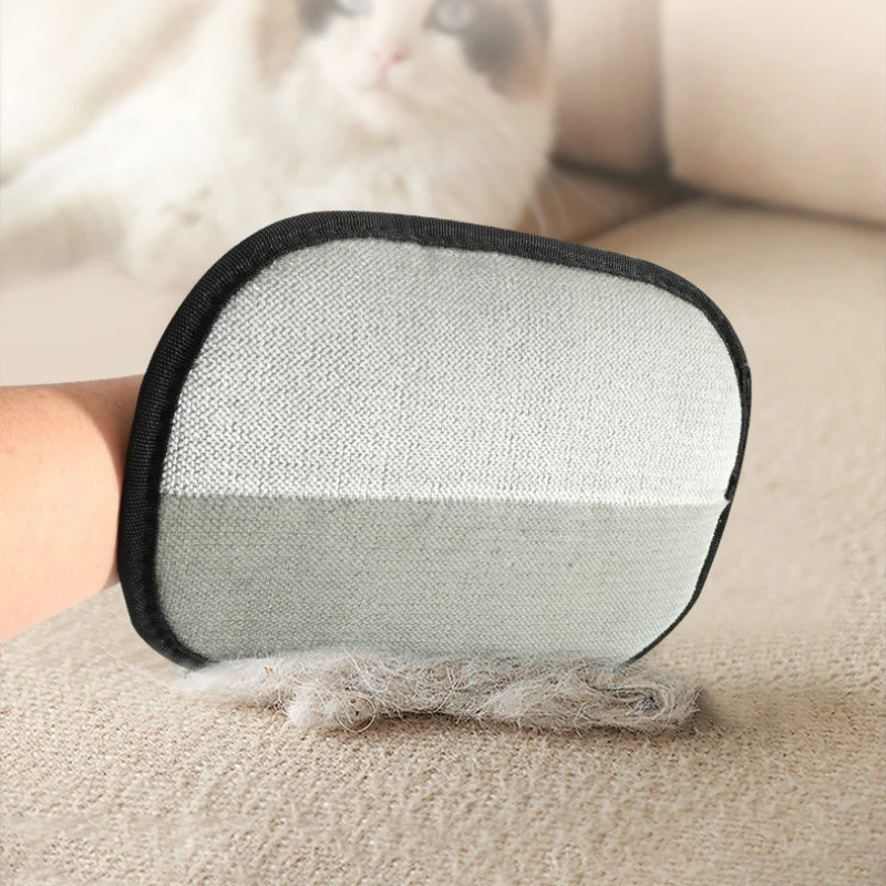 Hundesalon Handschuhe Pet Haarentferner Pinsel Kätzchen – Bild 6