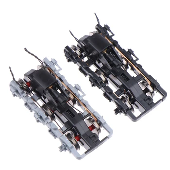 Ho Maßstab 1:87 Fahrwerk Drehgestell Modellbahn Layout Zubehör elektrische Zug teile Chassis DIY Diorama