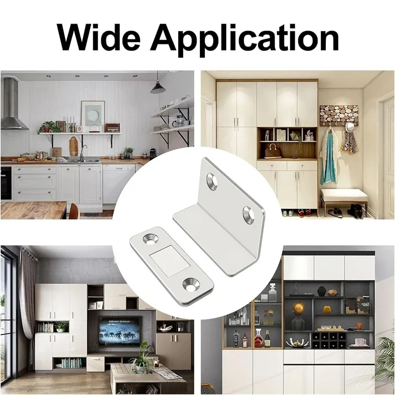magnetischen Türschnäpper, ultradünn, für Schrank, Türen – Bild 5