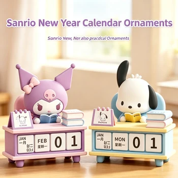Cartoon-Kalender Schreibtischdekoration Niedliche Desktop-Dekoration Geschenk Neujahrskalender Kreative Büro