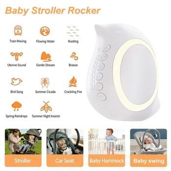 Babywippe Tragbare Babywippe mit Schlafliedfunktion zur Einschlafhilfe für Babys Schlafhilfe für Neugeborene